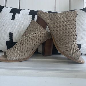 Very Volatile leather block heel sandal